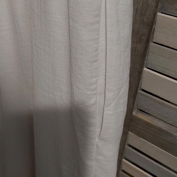 Women's Plus Size Sleeveless Colorblock Tiered Dress w/ Pockets | Ava & Viv | 0X - Picture 7 of 14